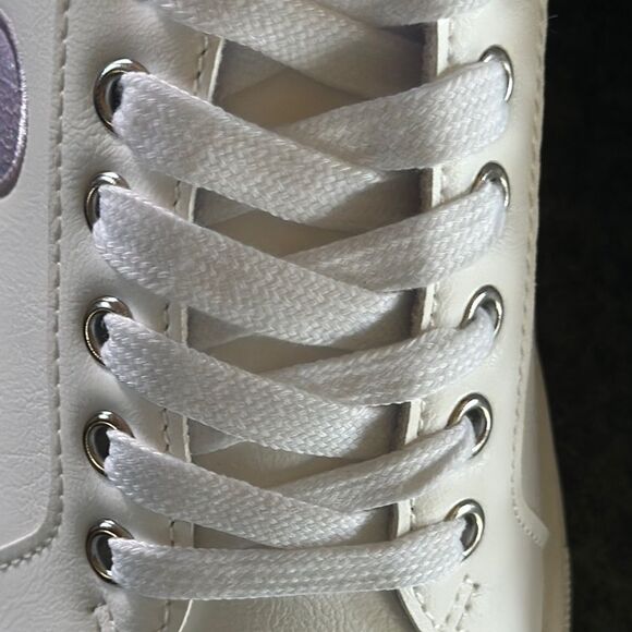 Disney White and Purple Sneakers Mickey logo - Picture 9 of 10
